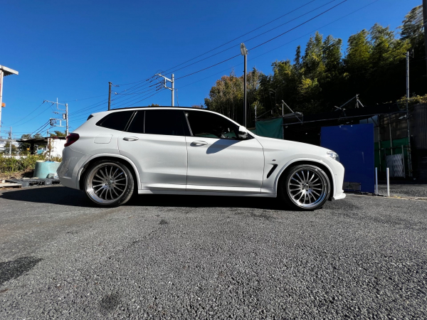 BMW X3 G01 車高調 取り付け