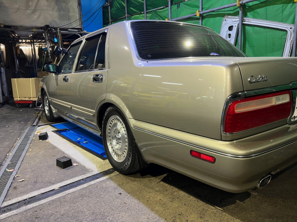 日産 Y31 セドリック サイドマーカー取付